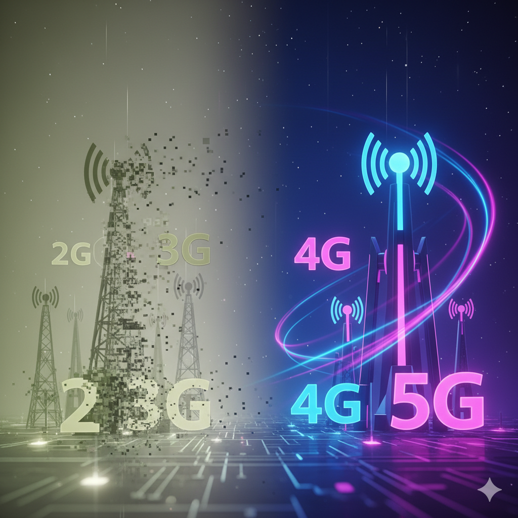 Don't Get Left Behind - The UK 3G & 2G Switch-Off Explained