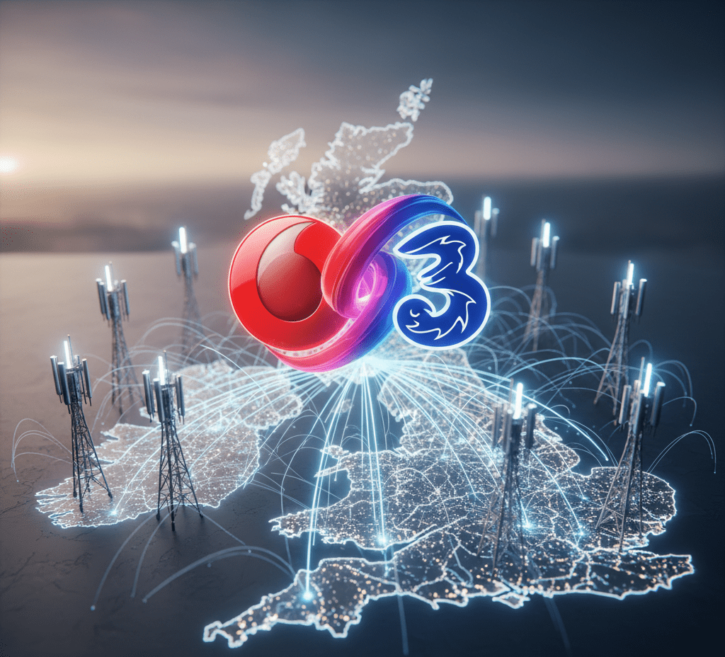 The Future of UK Mobile Coverage - What the Vodafone and Three Merger Means for Your Business